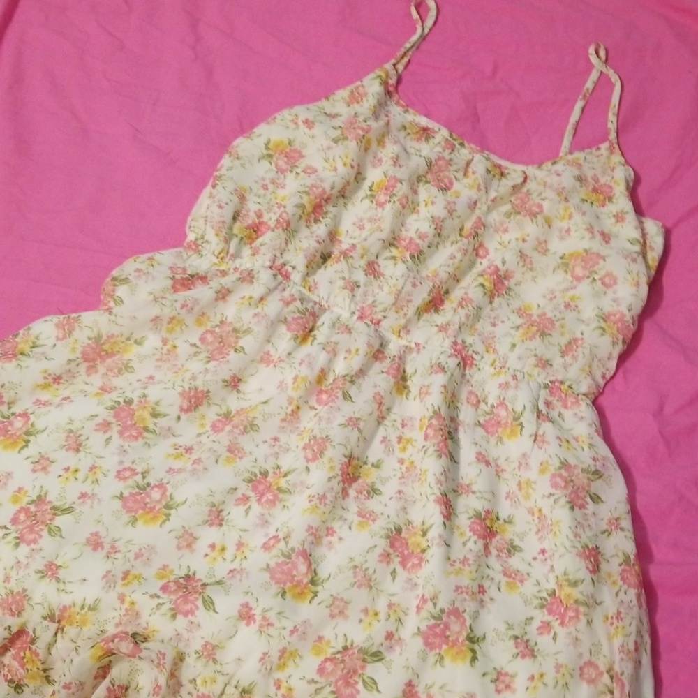 Delias High Low Floral Maxi Dress